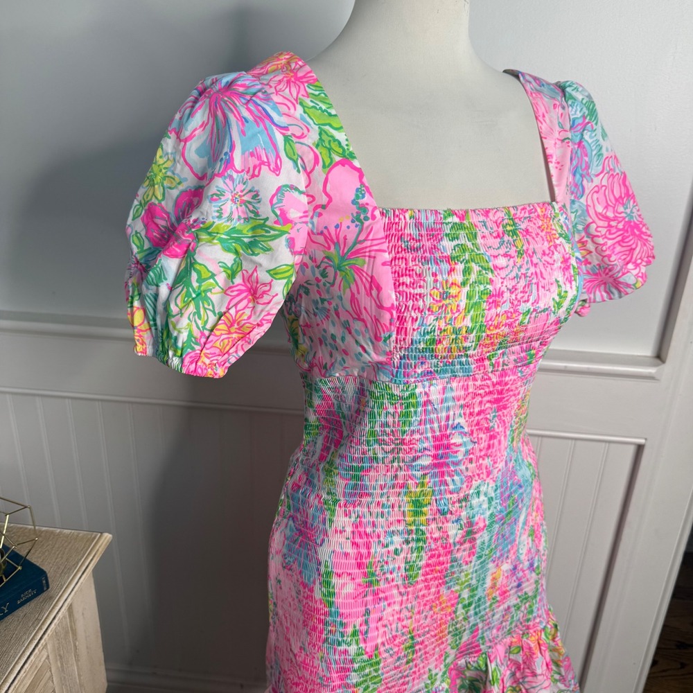 Lilly Pulitzer Evelina Shift Dress in Multi Paradise Found S NWOT - Picture 2 of 7